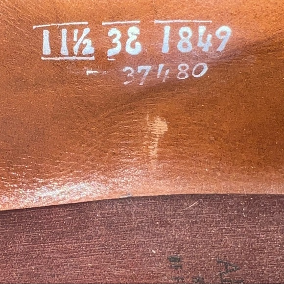 Allen Edmonds Cody Brown Leather Tassel Kiltie Weave Loafers Shoes - Picture 15 of 16